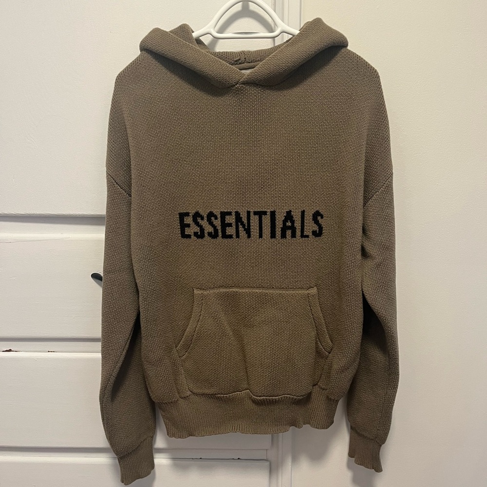 Essentials Knit Hoodie